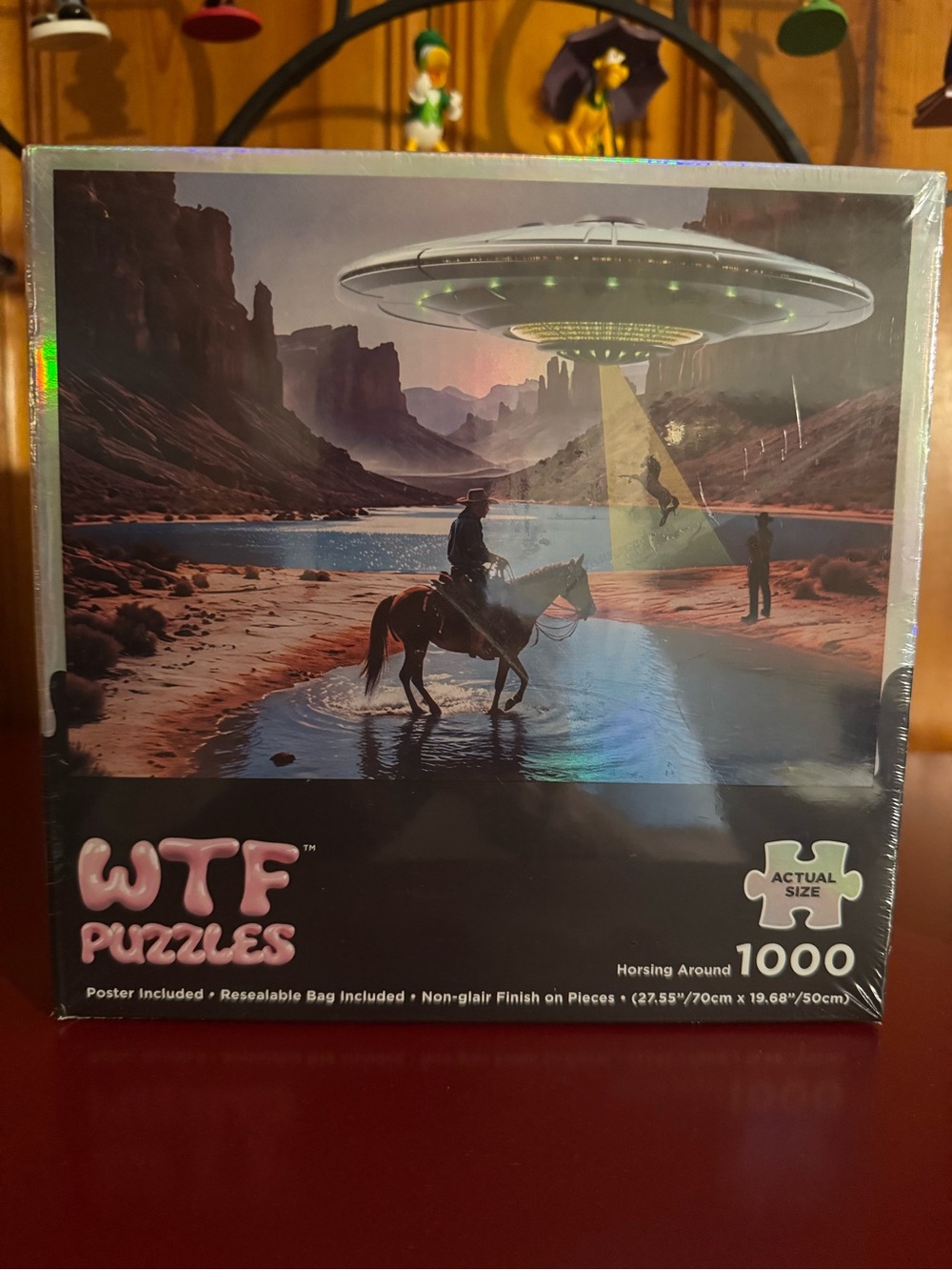 WTF PUZZLES “HORSING AROUND” 1000 PIECE PUZZLE